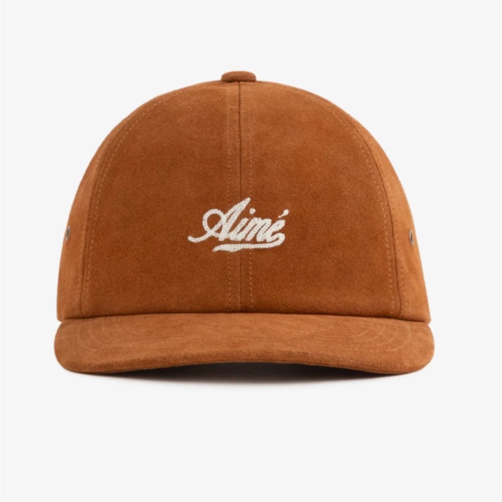 NWT Aime Leon Dore Chain Stitch Suede Hat